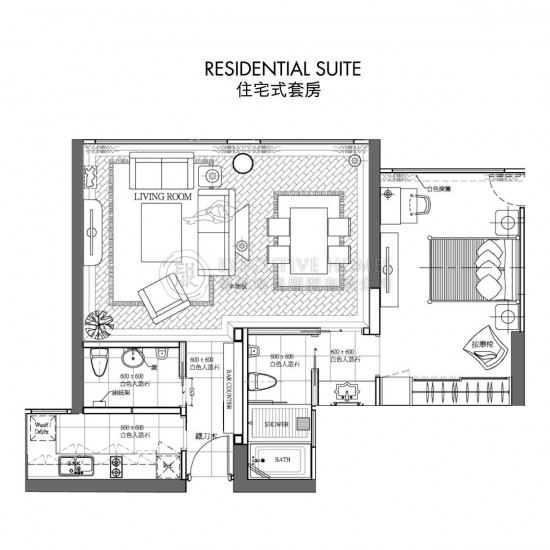 Hong Kong Parkview Serviced Apartments, Tai Tam Apartment